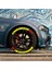 Dodge Charger Rt Sarı Kalıcı Lastik Yazısı Dodge Charger Rt Sticker 8 Kit 1
