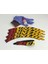Dunlop Sarı Kalıcı Lastik Yazısı Dunlop Sticker 4 Kit 2
