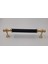 Mutfak Dolap Çekmece Kapak Mobilya Kulbu 128 mm Lüks Metal Kulp (Altın-Siyah Renk) 1