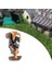 Minyatür 1/87 Antik Figürler Bebek Yol Parkı Düzeni Masaüstü Dekor Aksesuar Pirzolası Ahşap Adam Mavi (Yurt Dışından) 4