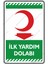 Ilk Yardım Dolabı Aşağı Ok 1