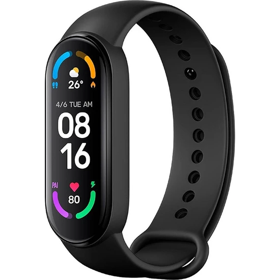 Ferminex Smart Watchh Band M6 Akıllı Bileklik Spor Modlu Full Fonksiyon Akıllı Saat Siyah