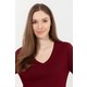 U.S. Polo Assn. Kadın Bordo Triko Kazak 50251903-VR014