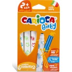 Carioca Jumbo 6'lı Bebek Süper Yıkanabilir Keçeli Boya Kalemi / 4