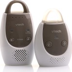 VTech Dijital Bebek Telsizi - Uzun Menzilli, DECT Teknolojisi ile Güvenli ve Parazitsiz Yayın, LED Ses Göstergesi
