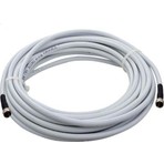 Botech Rg6/U 25 Metre Beyaz Renkli Çanak Anten Kablosu Kolay Kurulum ve Yüksek Performans Özellikleri