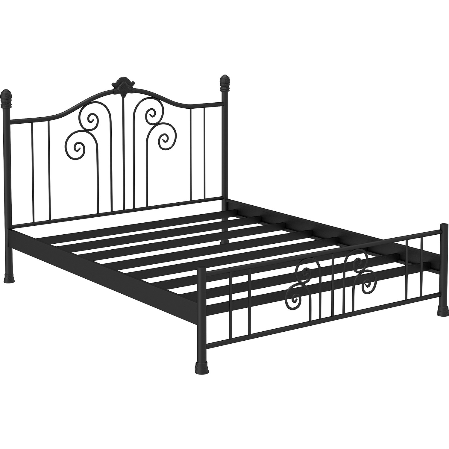 Mobilya Pasajı King Ferforje Metal Karyola Tek Kişilik 100