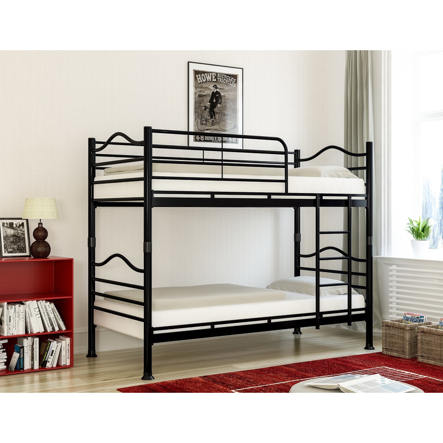 Mobilya Pasajı Lotus Metal Ranza Çocuk Genç Odası 90 x 190