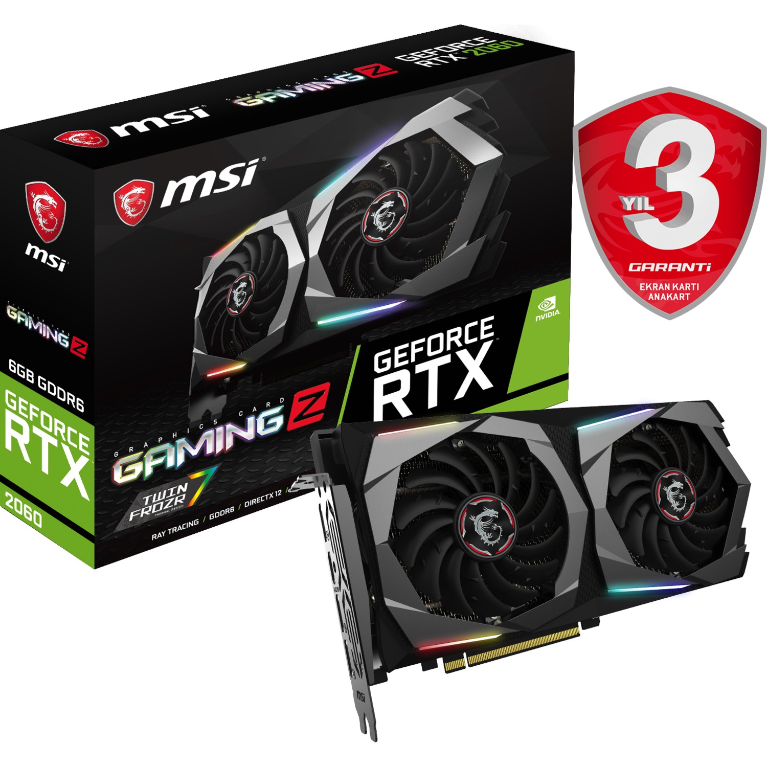 MSI NVIDIA GeForce RTX2060 Fiyatı & Satın Al - %18 İndirim Fırsatı