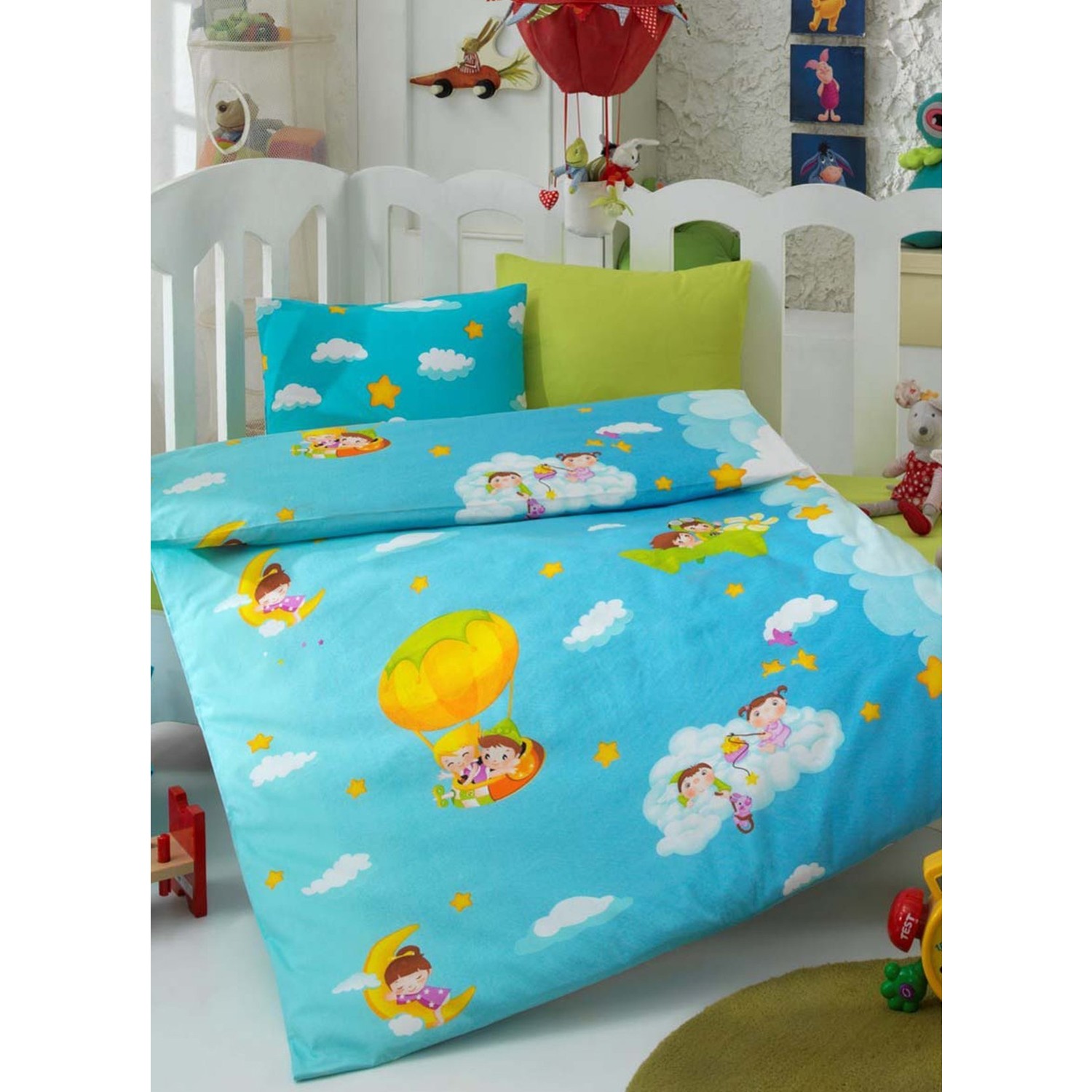 Cotton Box Bebek Nevresim Takımı Rüya Mavi Fiyatı