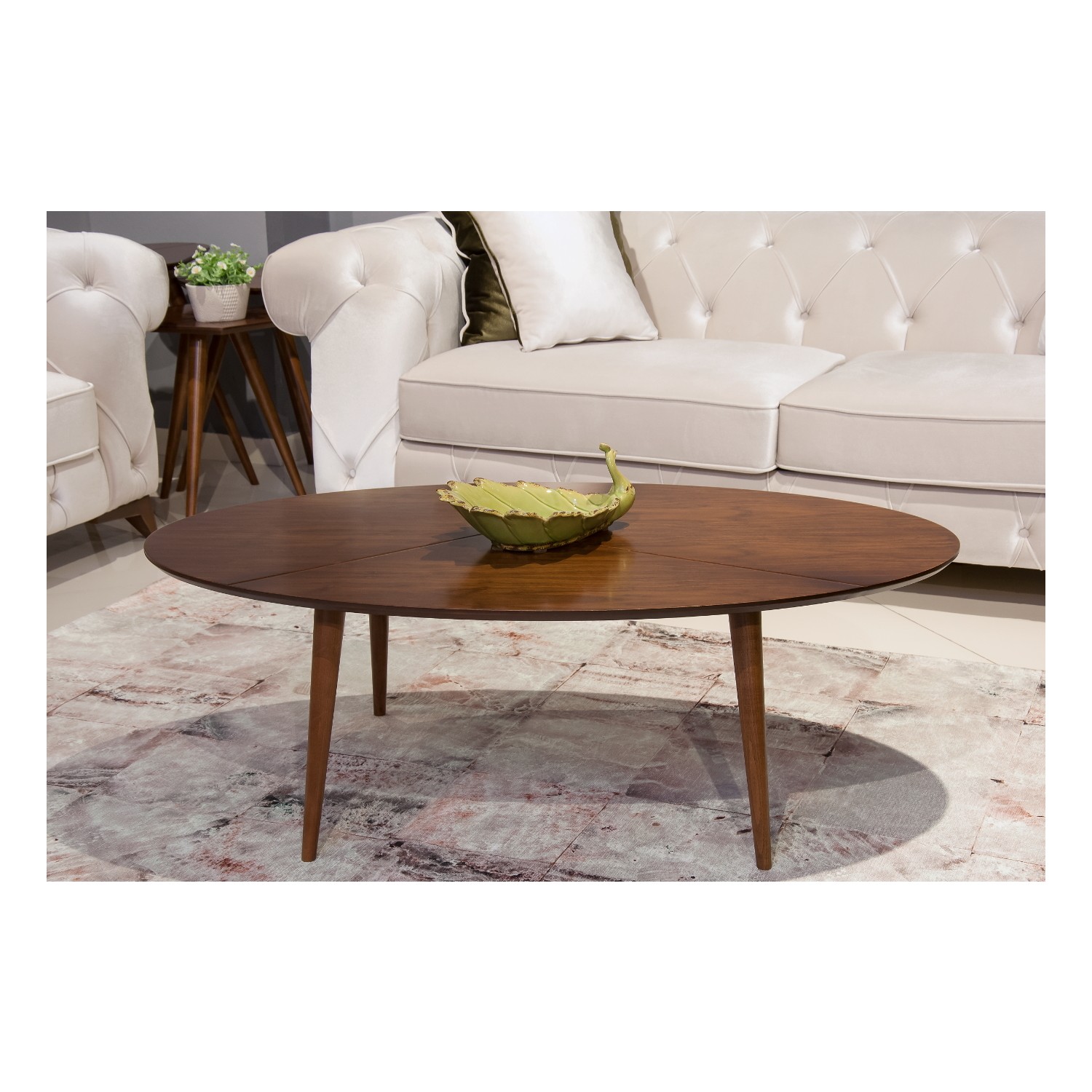 Levent Mobilya Prizma 3579 Orta Sehpa Ceviz Fiyatı Levent Mobilya Prizma 3579 Orta Sehpa Ceviz Fiyatı