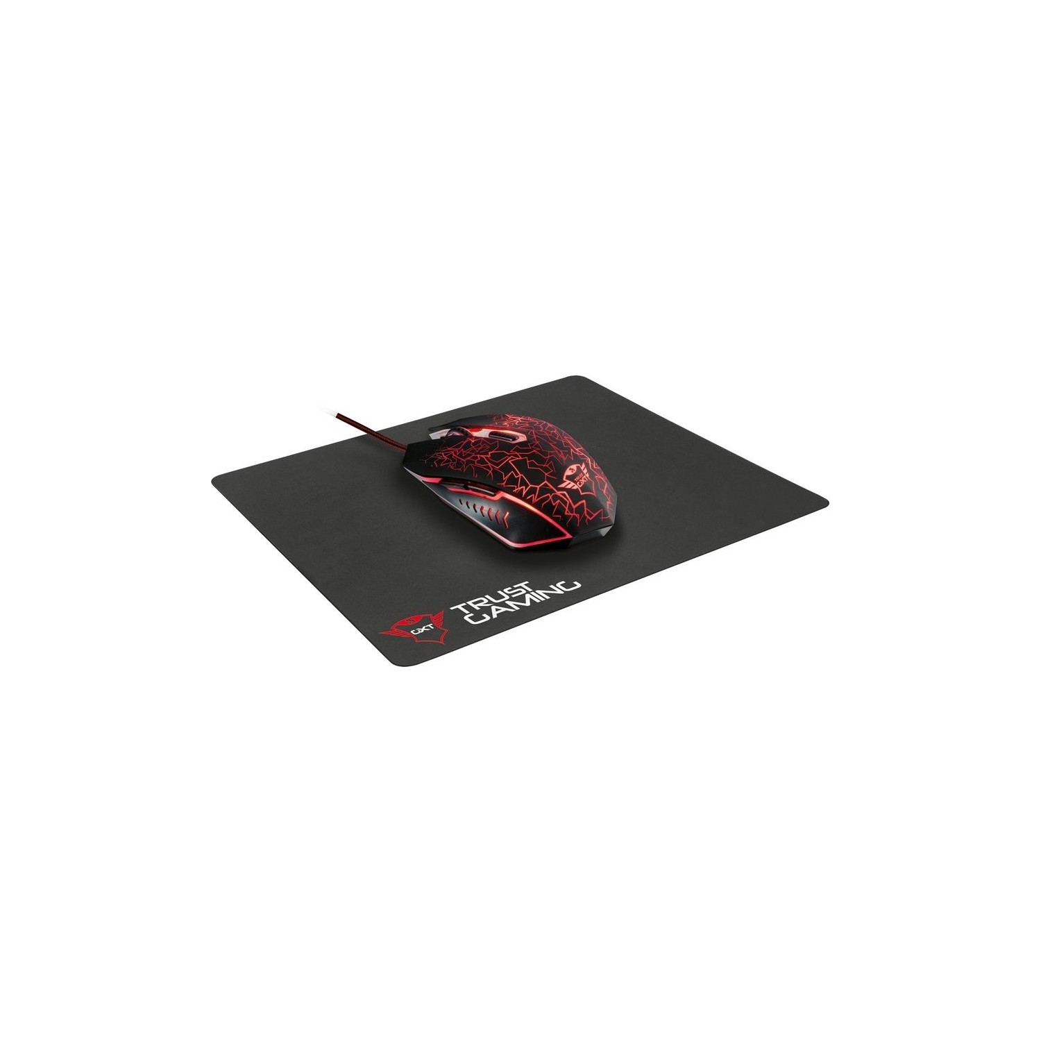 trust gxt783 gaming mouse and mouse pad