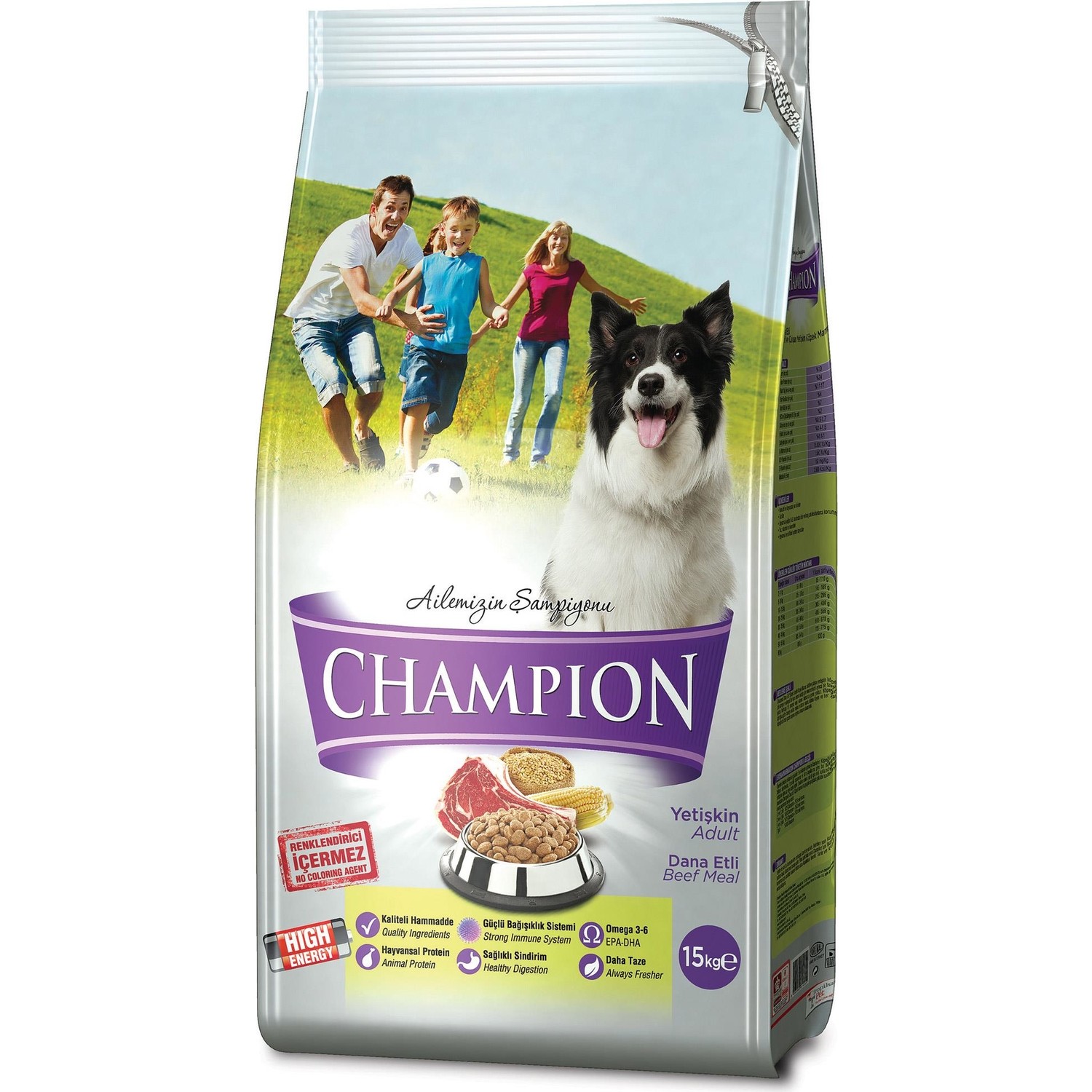 Champion Dana Etli Yüksek Enerjili Yetişkin Köpek Maması 15 Fiyatı