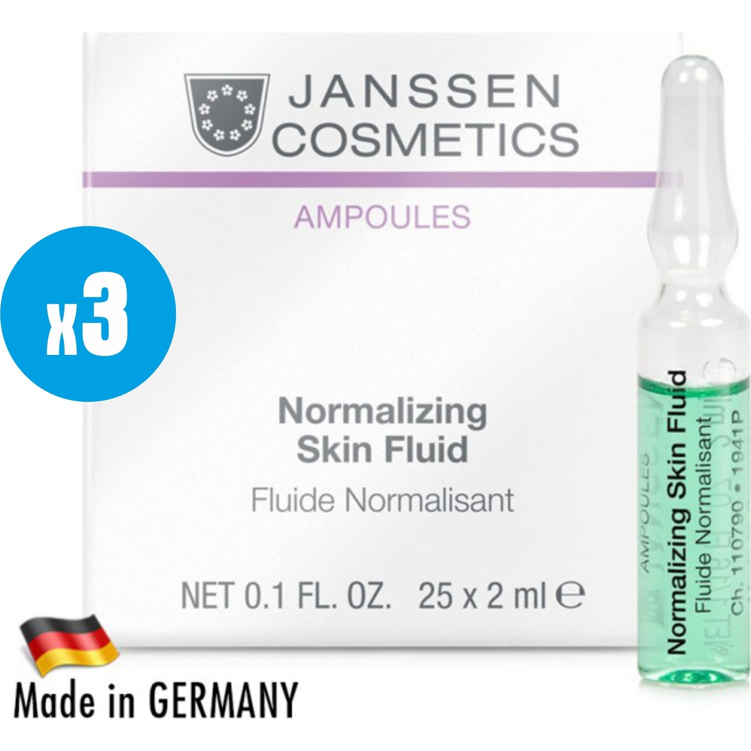 Janssen Cosmetic Normalazing Skin Fluid 3 Adet x 2ml Fiyatı