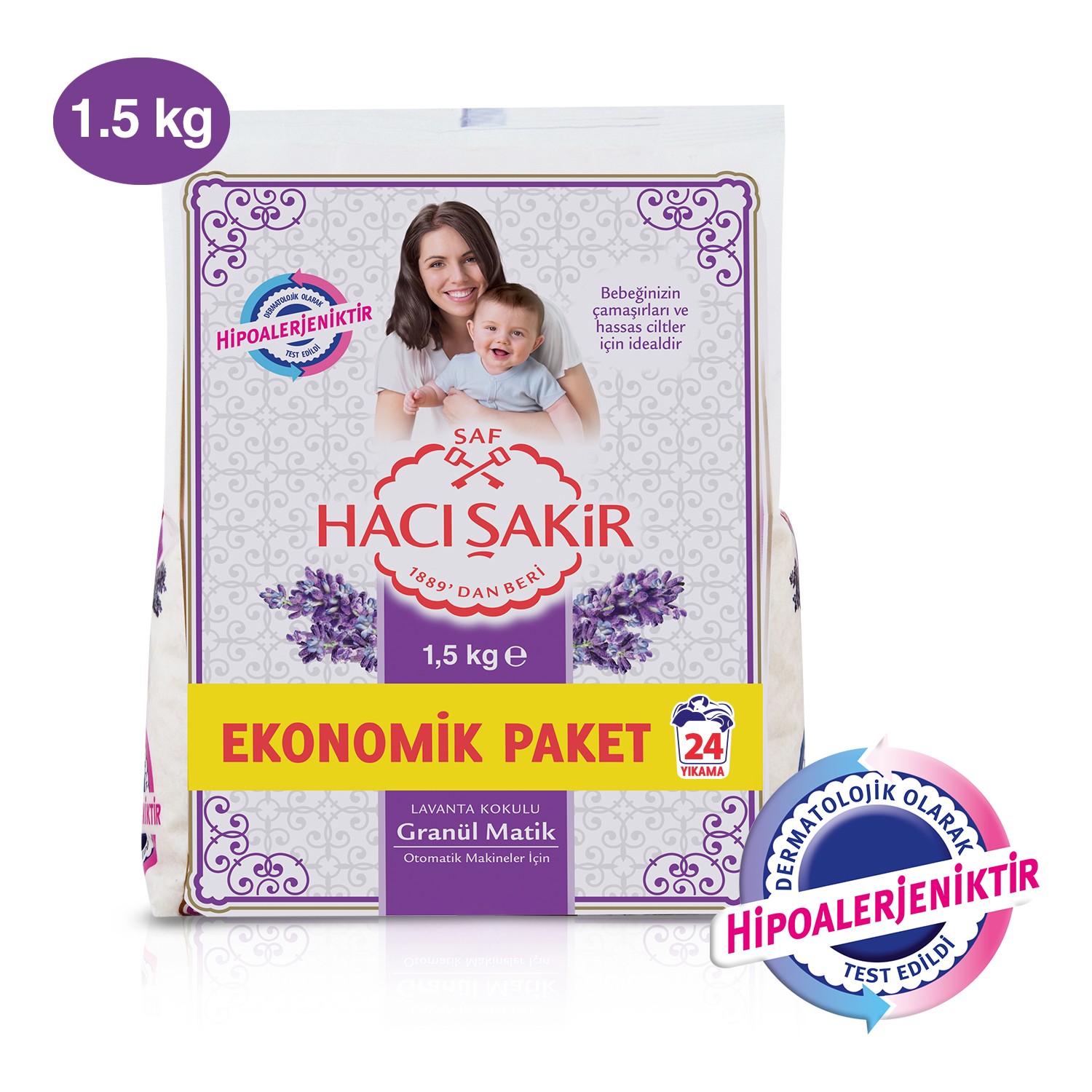 Hacı Şakir Bebek Çamaşır Deterjanı Granülmatik 1500 gr Fiyatı Hacı Şakir Bebek Çamaşır Deterjanı Granülmatik 1500 gr Fiyatı