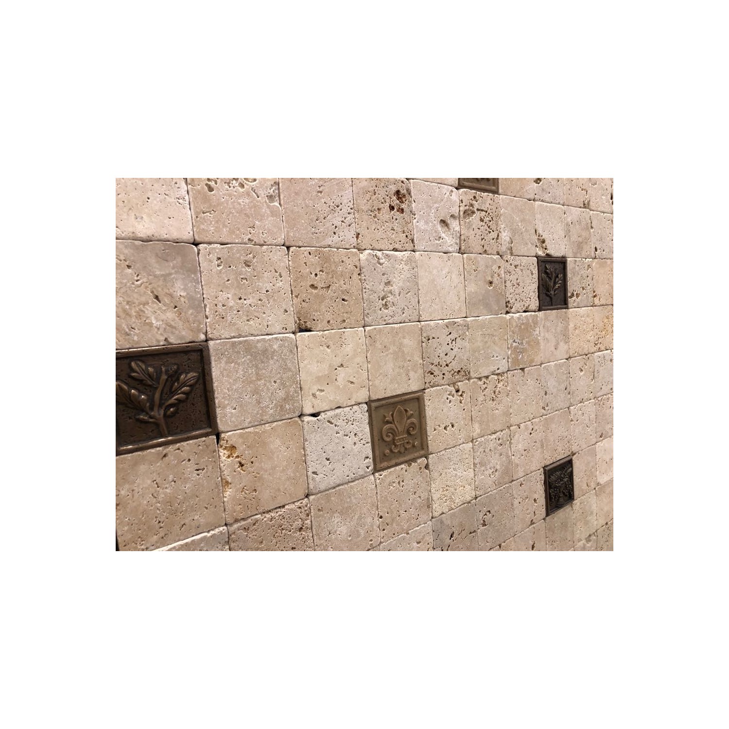 Markataş 10X10Cm Rustik Doğal Taş Traverten Eskitme Duvar Fiyatı