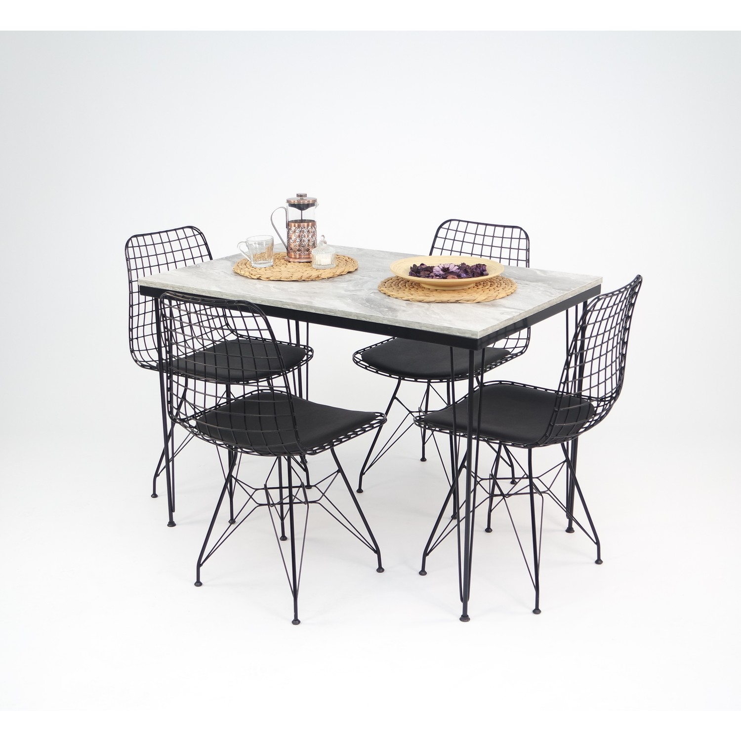 Mars Mobilya Rustik Mermer Desenli Masa Sandalye Takımı Fiyatı Mars Mobilya Rustik Mermer Desenli Masa Sandalye Takımı Fiyatı