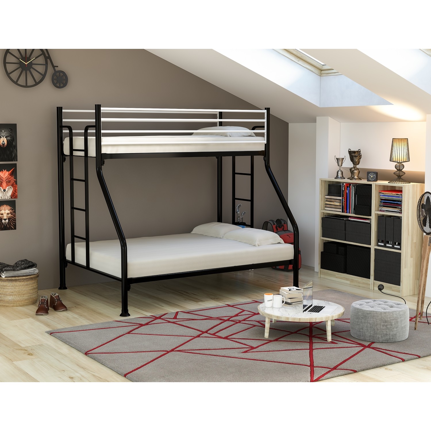 Mobilya Pasajı Toronto Metal Ranza Üç Kişilik 90x190 + Fiyatı