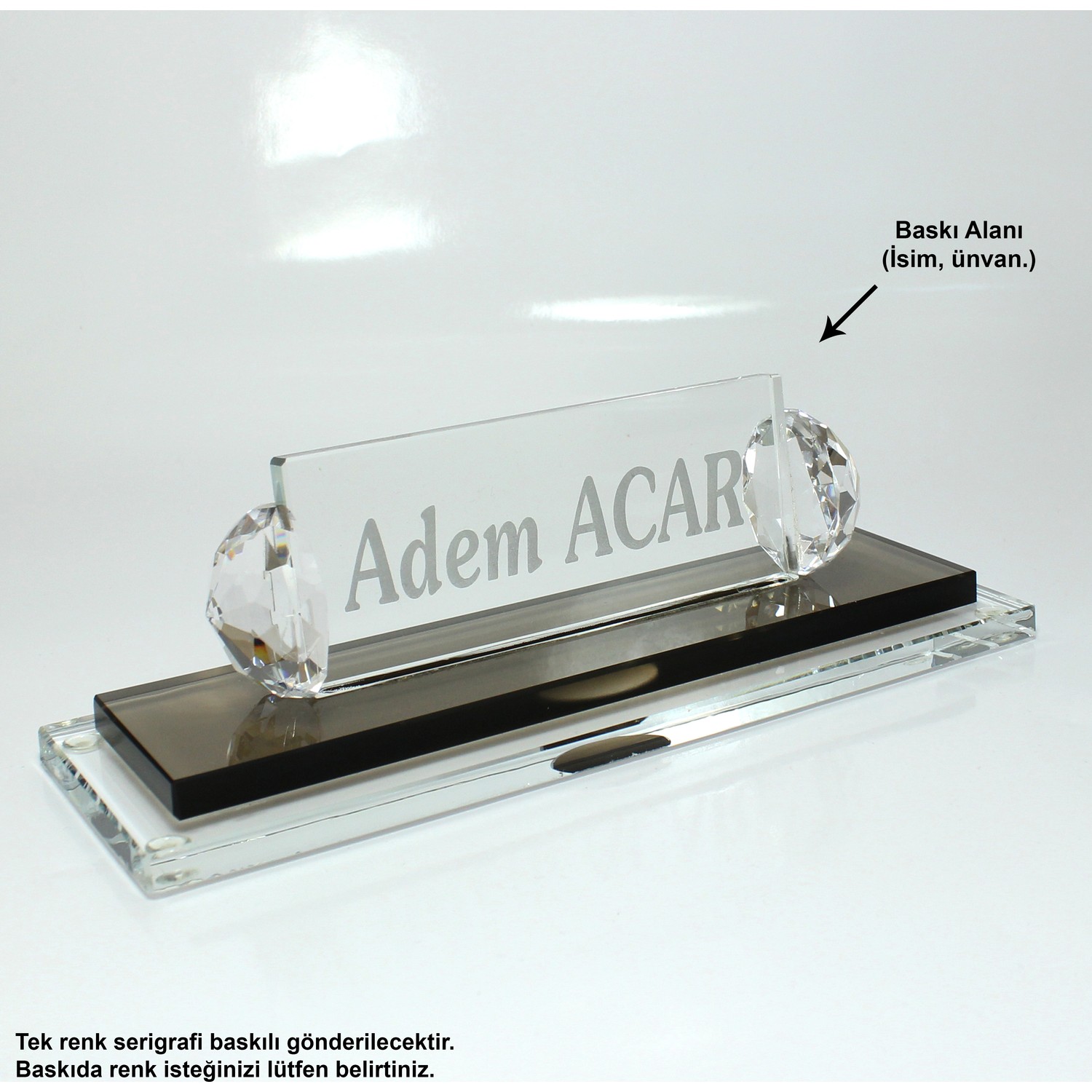 Ikiyildiz Kristal As002 Ofis Icin Masaustu Kristal Isimlik Fiyati