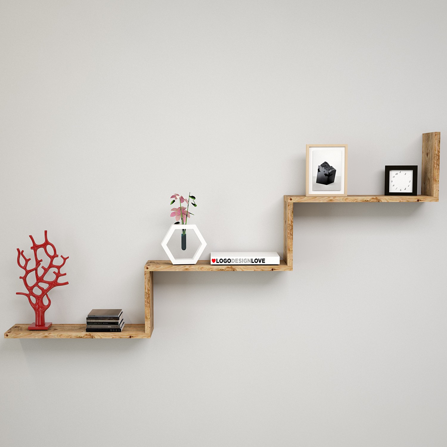 Yurudesign Shelf R6 Modern Duvar Rafı Kitaplık Atlantik Çam Fiyatı Yurudesign Shelf R6 Modern Duvar Rafı Kitaplık Atlantik Çam Fiyatı