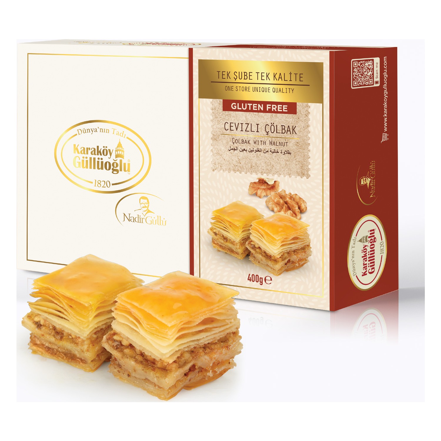 Karaköy Güllüoğlu Glutensiz Cevizli Baklava 1 kg Fiyatı