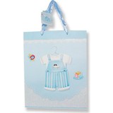 Mutlu Adım 1 Adet 26 x 32 cm Karton Çanta Kıyafetli