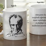 TrendBox Kişiye Özel Atatürk Kupa Bardak 1