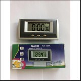 Nako Na-238A Dijital Masa Araba Saati Alarm-Kronometre- Tarih