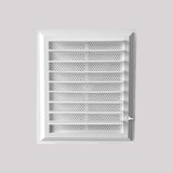 Panjurmen Banyo Wc Plastik Panjurlu Havalandırma Menfezi 45*45