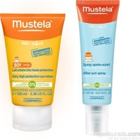 Mustela Güneş Koruyucu Sprey 50 Faktör Ve Güneş Sonrası Sprey