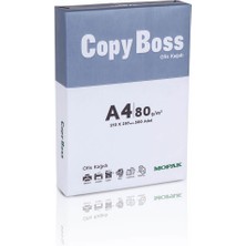 Mopak Copy Boss A4 80 Gr/m² Fotokopi Kağıdı 500 sayfa 5'li Paket / Koli