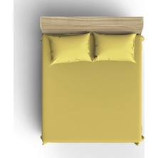 Maki Sari 160X200 Çift Kişilik Lastikli Çarşaf Ve 2 Y.Kılıfı