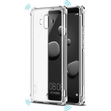 Evastore Huawei Mate 10 Pro Kılıf Anti Shock Silikon - Şeffaf