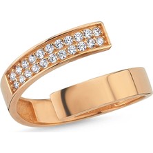 Sembol Gold Rose Altın Eklem Yüzük N115430551