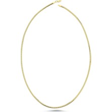Sembol Gold Altın Zincir Balık Sırtı 55 cm