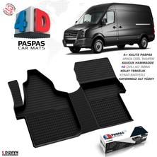S-Dizayn VW Crafter 4D Havuzlu Paspas 2006 Üzeri Ön Çift Koltuk