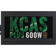 Aerocool KCAS Plus 600W 12cm Fan 80+Bronze Güç Kaynağı (AE-KCASP600)