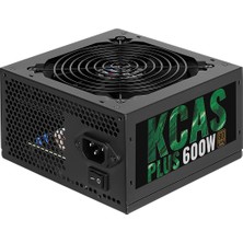 Aerocool KCAS Plus 600W 12cm Fan 80+Bronze Güç Kaynağı (AE-KCASP600)