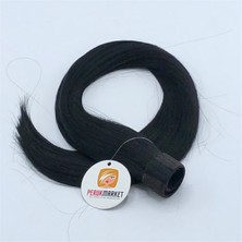 Peruk Market Siyah Renk Sihirli At Kuyruğu