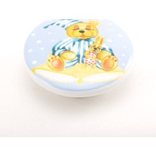 Kulpca Porselen Büyük Ufo Düğme Kulp PD107