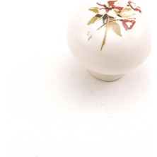 Kulpca Porselen Büyük Yuvarlak Düğme Kulp