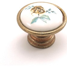 Kulpca Porselen Efes Düğme Kulp