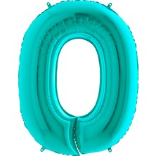 Kikajoy GRABO 0 Rakam Tiffany Folyo Balon 40"