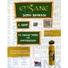 Açı Yayınları 8. Sınıf LGS T.C. İnkılap Tarihi ve Atatürkçülük Efsane Soru Bankası