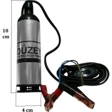 Düzey Dalgıç Mazot Pompası 12 Volt Küçük