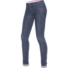 Dainese Jessville Lady Skinny Kot Pantolon Blue Denim