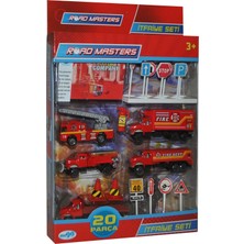 MEGA Die Cast İtfaiye Seti 20 Parça