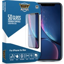 Buff Apple iPhone XS Max 5D Glass Ekran Koruyucu