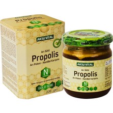 Aksu Vital Arı Sütü Propolis Arı Poleni Ham Bal Karışımı 220 gr