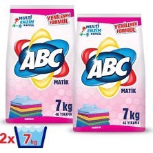 ABC Matik Renkliler  7 kg 2'li Set